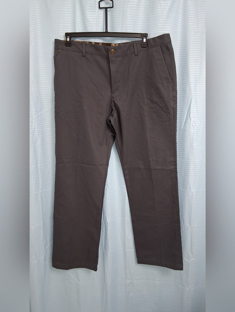 Ball And Buck, The 8 Pount Pant Men's Straight Chinos in Dark Gray